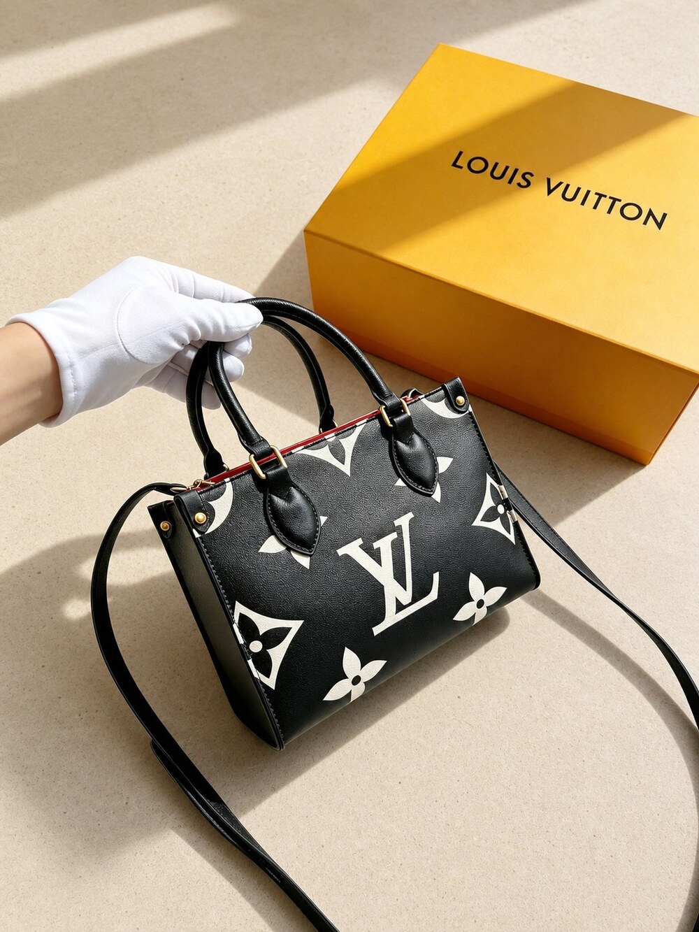 Louis Vuitton M45652 | Tote Handbag | Bicolor | Monogram Empreinte